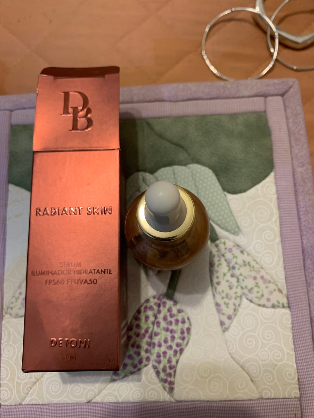 Customer photo review of RADIANT SKIN - BRONZE DROPS
