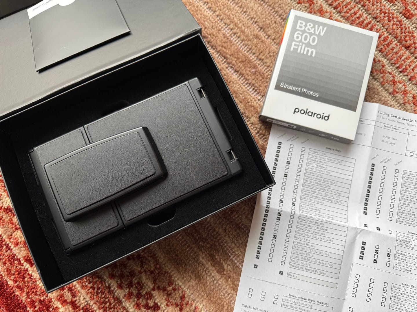 Customer photo review of Polaroid SX-70 to 600 Film Conversion with Repair Service (Non-Autofocus Models)