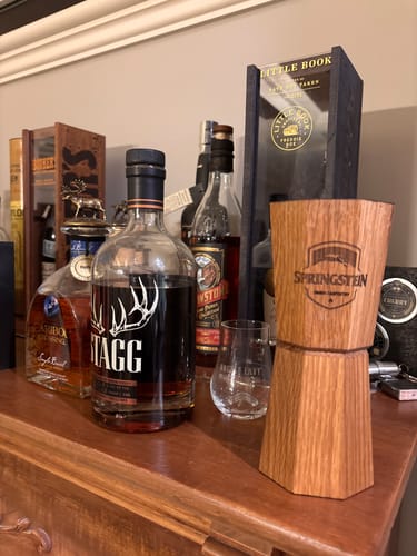 Customer photo review of Whiskey Grail (CUSTOM ENGRAVING)