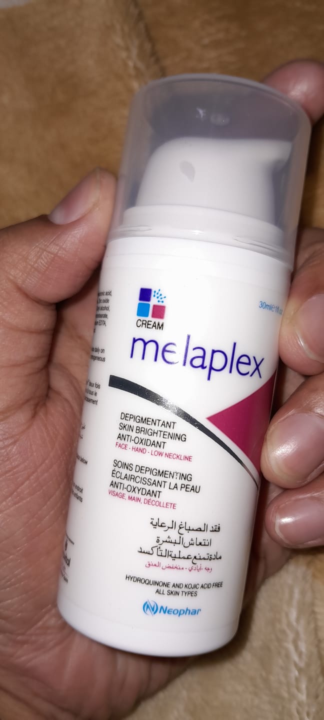 Customer photo review of Melaplex Cream