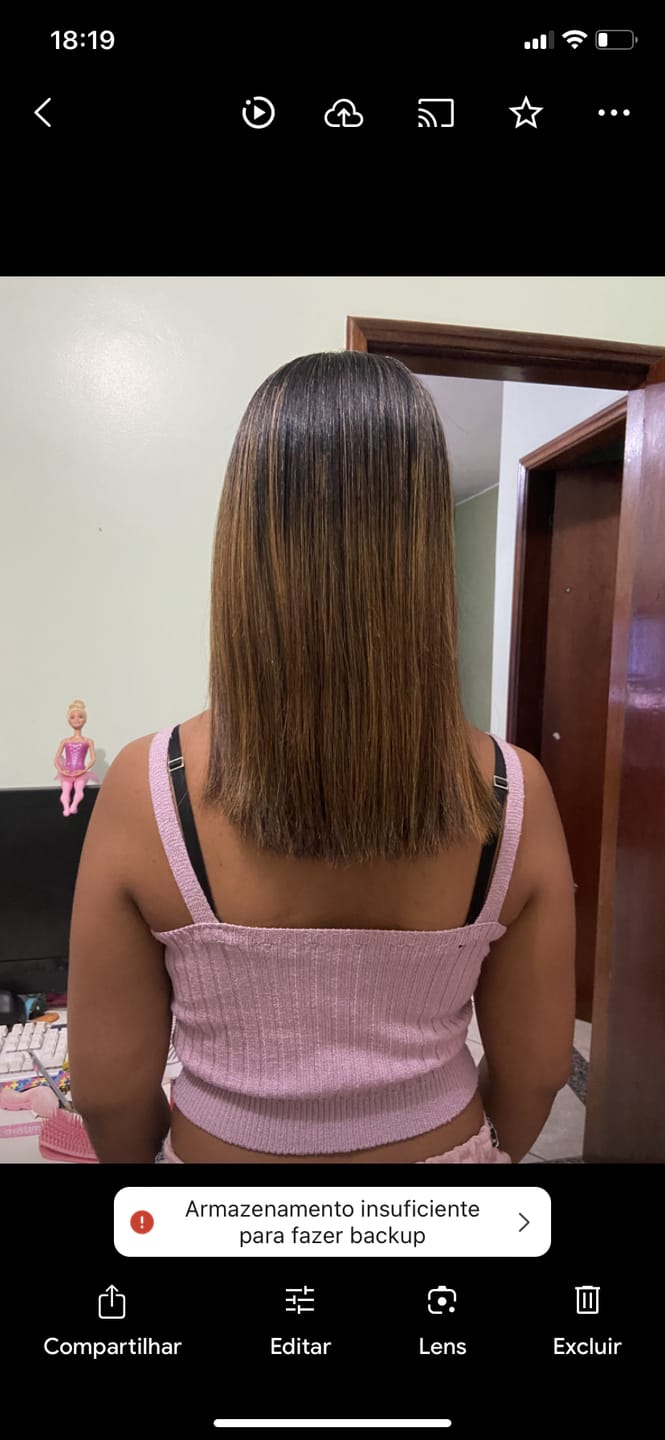 Customer photo review of Luminus Hair Caps