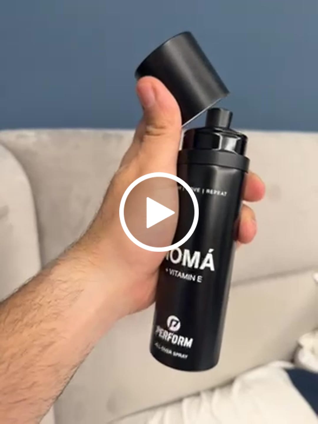 Customer video review of NOMÁ ALL-OVER SPRAY
