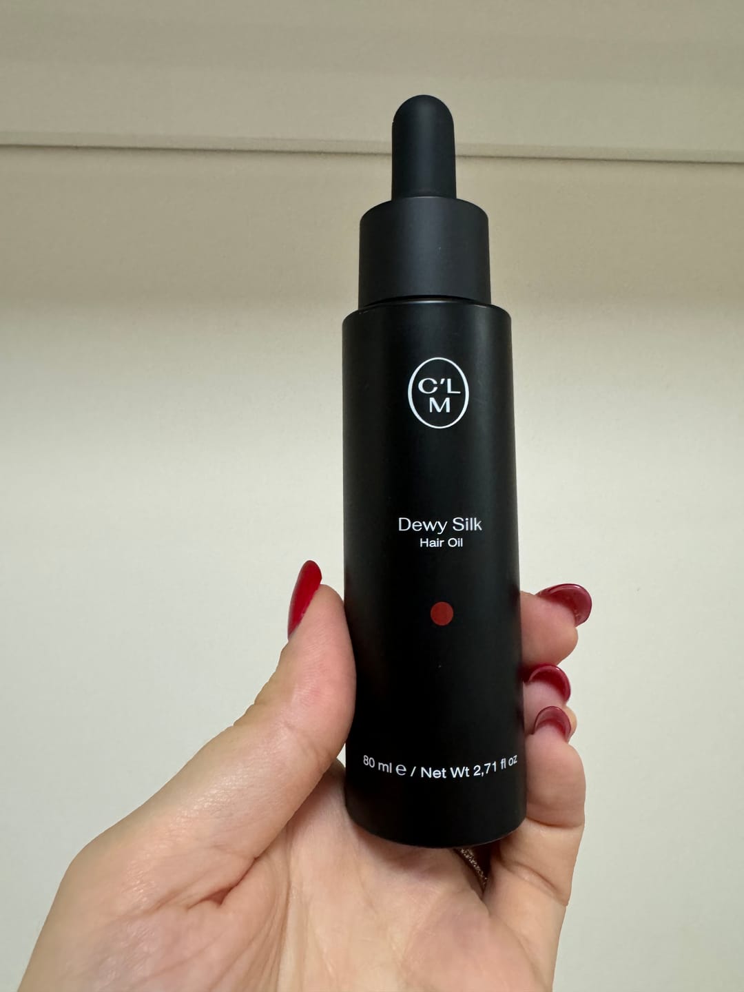 Customer photo review of Drėkinantis ir žvilgesio suteikiantis plaukų aliejus 80ml