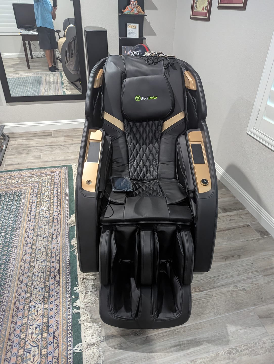 Customer photo review of PS5200 4D Massage Chair Black