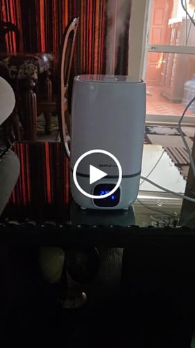 Customer video review of 4L Ultrasonic Humidifier