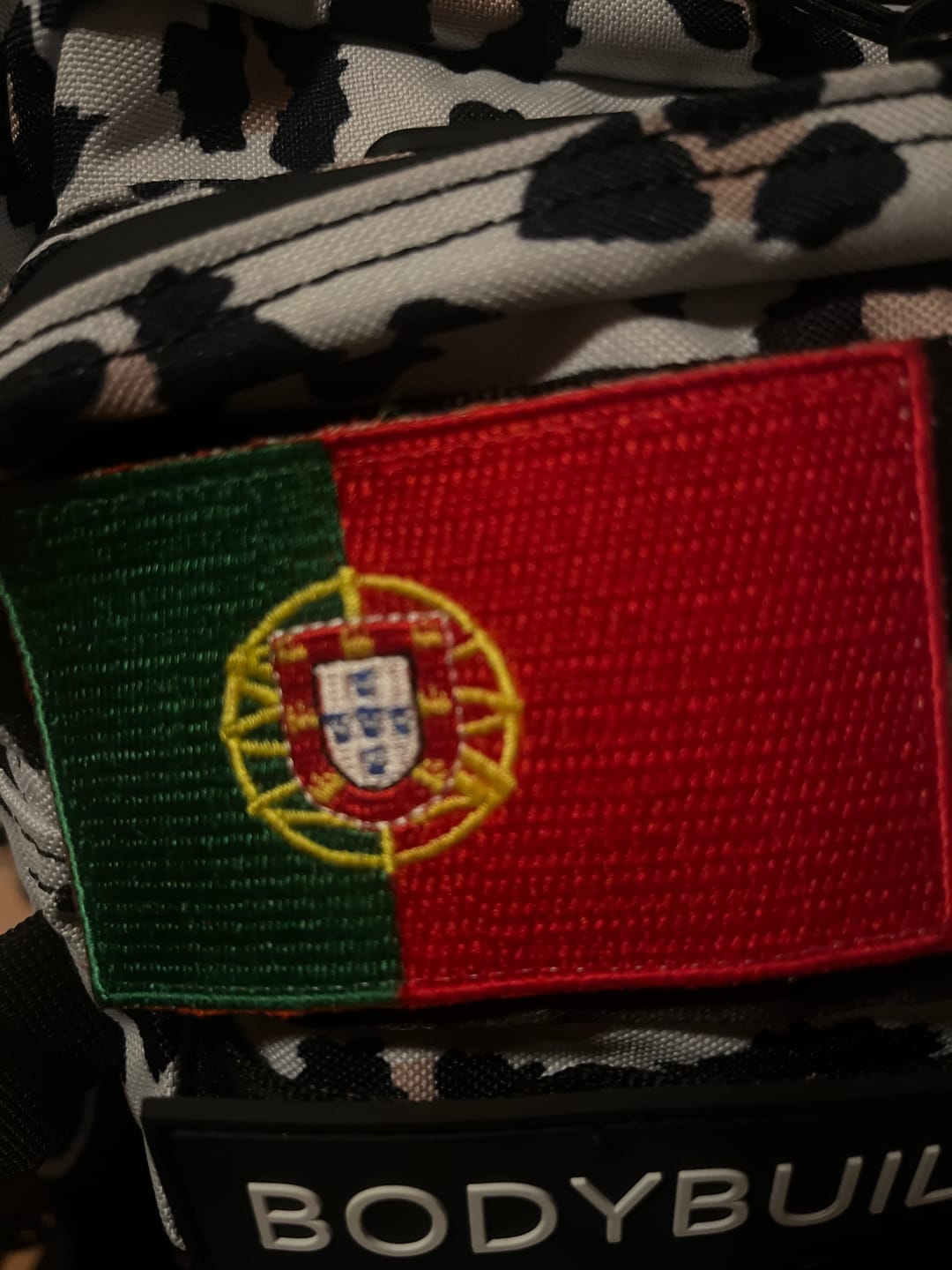 Customer photo review of Parche Banderas Paises Mundo