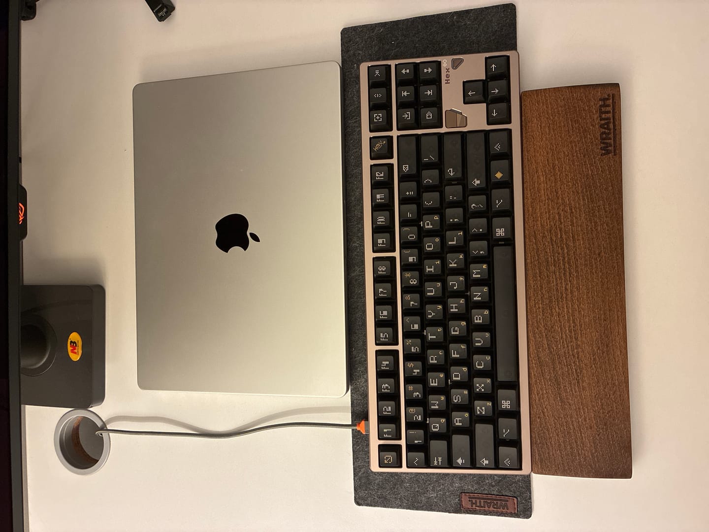 Customer photo review of ATK x QK Hex80 Alüminyum Klavye (Manyetik Switch / HE)