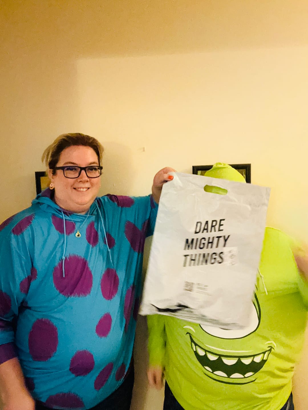 Customer photo review of Disney and Pixar Monsters, Inc. "Sulley" – Performance Hoodie