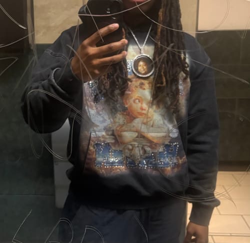 Customer photo review of Celestial Shine Hoodie-339