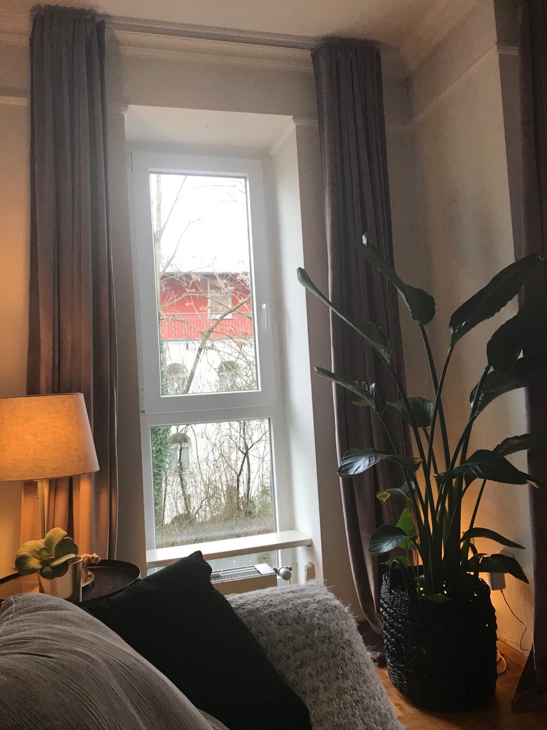 Customer photo review of Samt Verdunkelungsvorhang nach Maß · Verona
