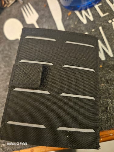 Customer photo review of Tactical Wallet MK2 - Schwarz
