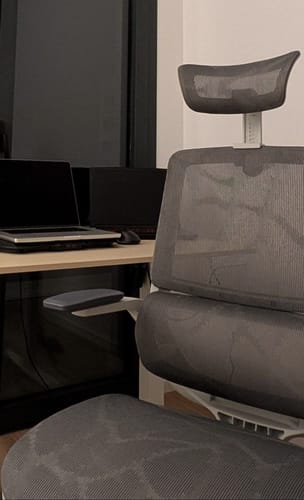 Customer photo review of Sihoo M59AS Ergonomic Office Chair with Dual-Section Backrest & 3D Flip-up Armrests
