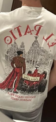 Customer photo review of MADRID GRAND PRIX T-SHIRT