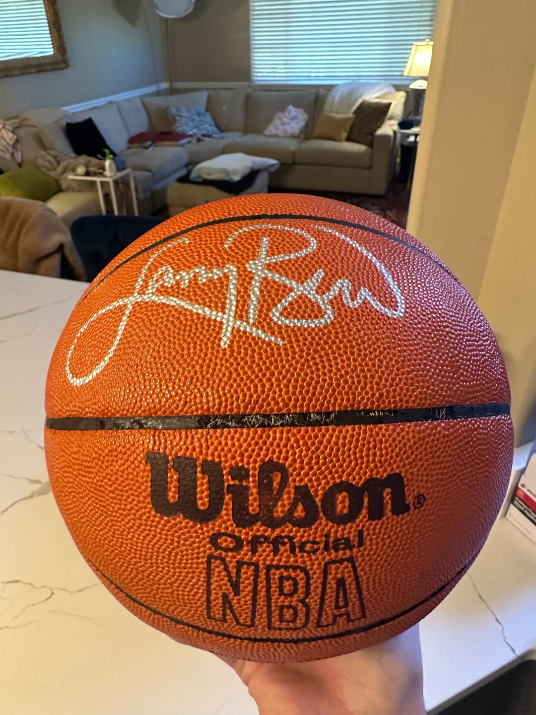 Customer photo review of Larry Bird Autograph Signing