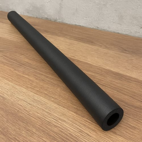 Customer photo review of Pipe Insulation Foam Class O Black Nitrile 28mm x 32mm x 2m