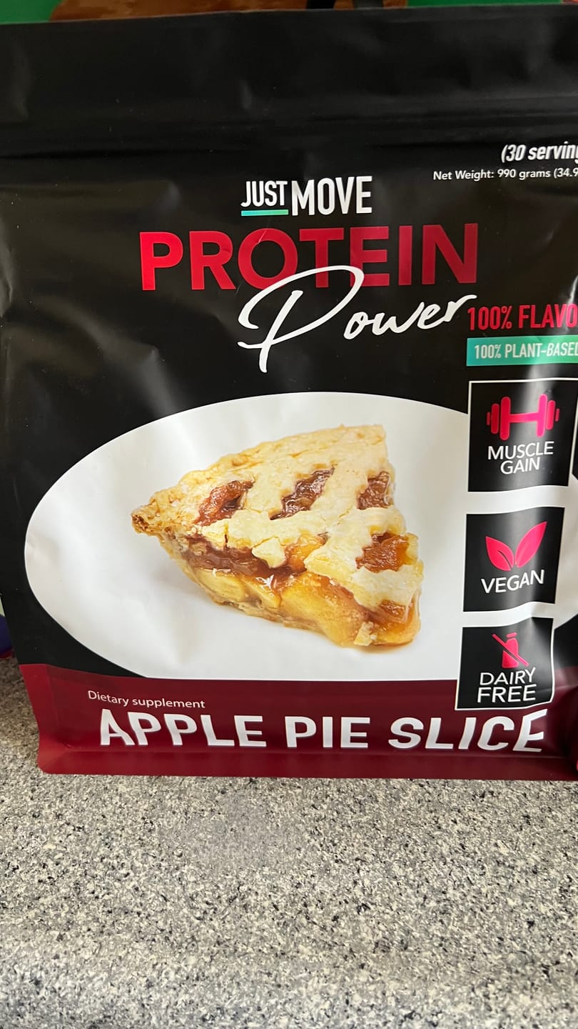 Customer photo review of Apple Pie Slice Protein