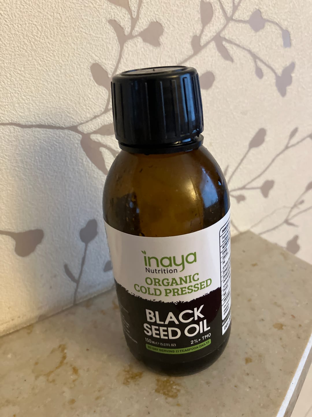Customer photo review of Organic Black Seed Oil (150ml)