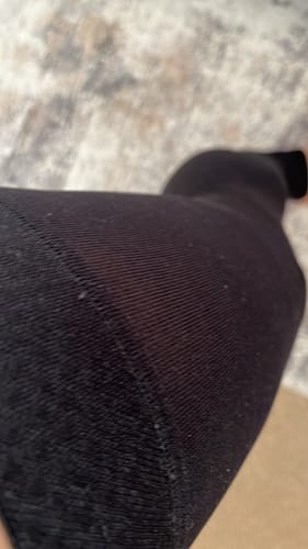 Customer photo review of Sigvaris Opaque Open Toe Thigh High (both for Men & Women)