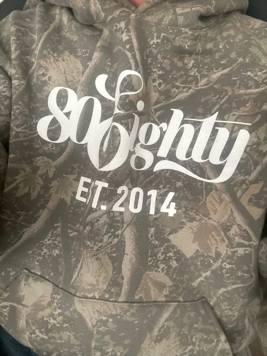 Customer photo review of 80Eighty® DeadWood Boxy HWT Hoodie