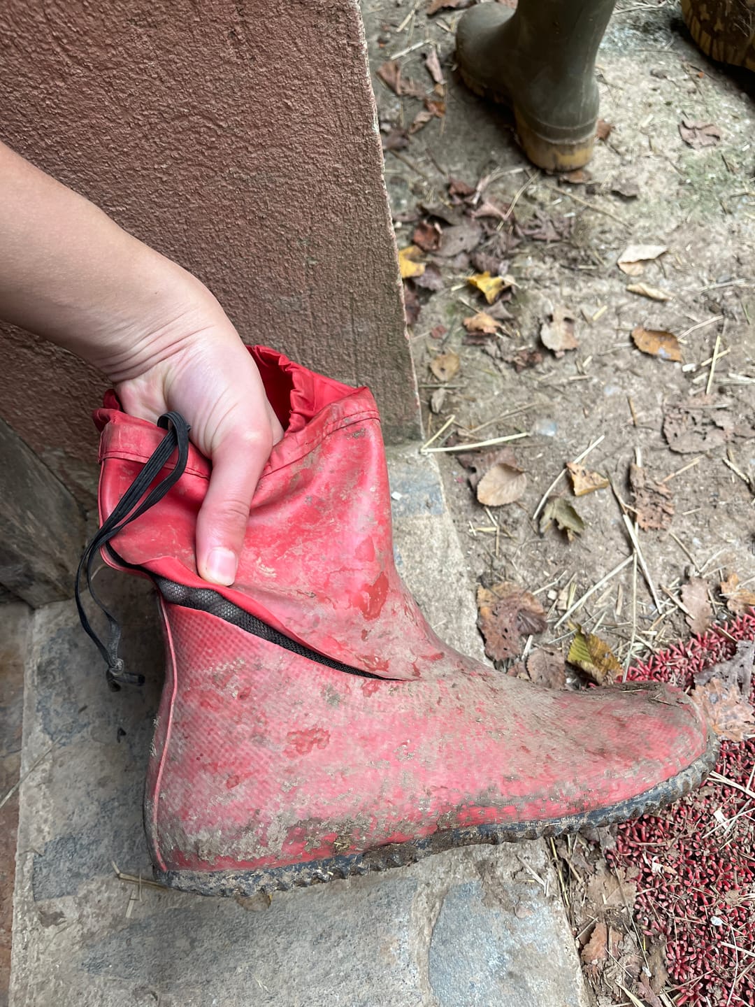 Customer photo review of Brisk Ⅰ - Barefoot Botas De Lluvia