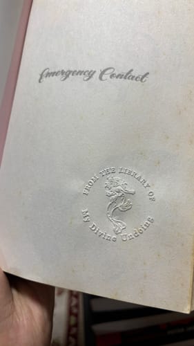 Customer photo review of Custom Book Embosser