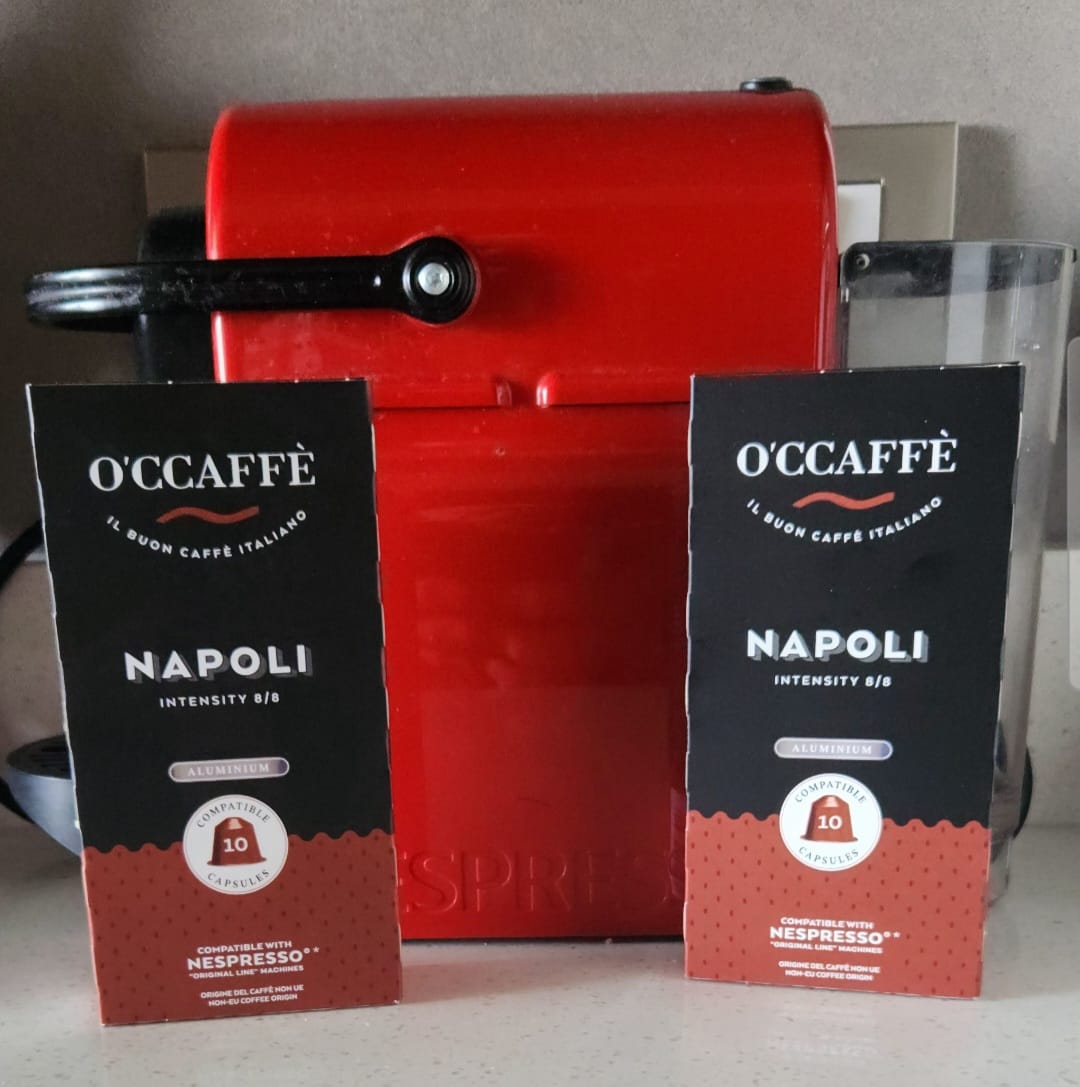 Customer photo review of Pack Occaffe 120 Cápsulas Aluminio Compatibles para Nespresso