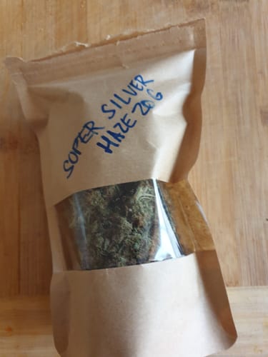 Customer photo review of Super Silver Haze 10-OH-HHC Popcorn