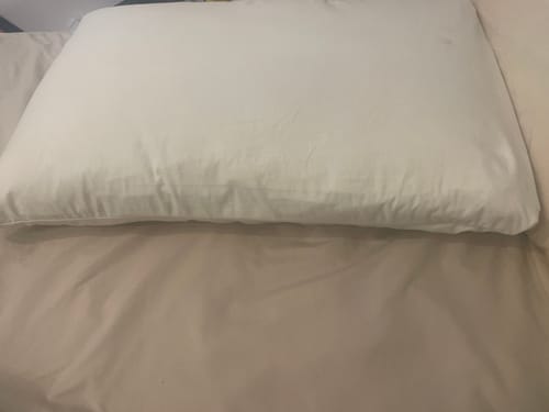 Customer photo review of Luxurious Plain Hotel Pillow