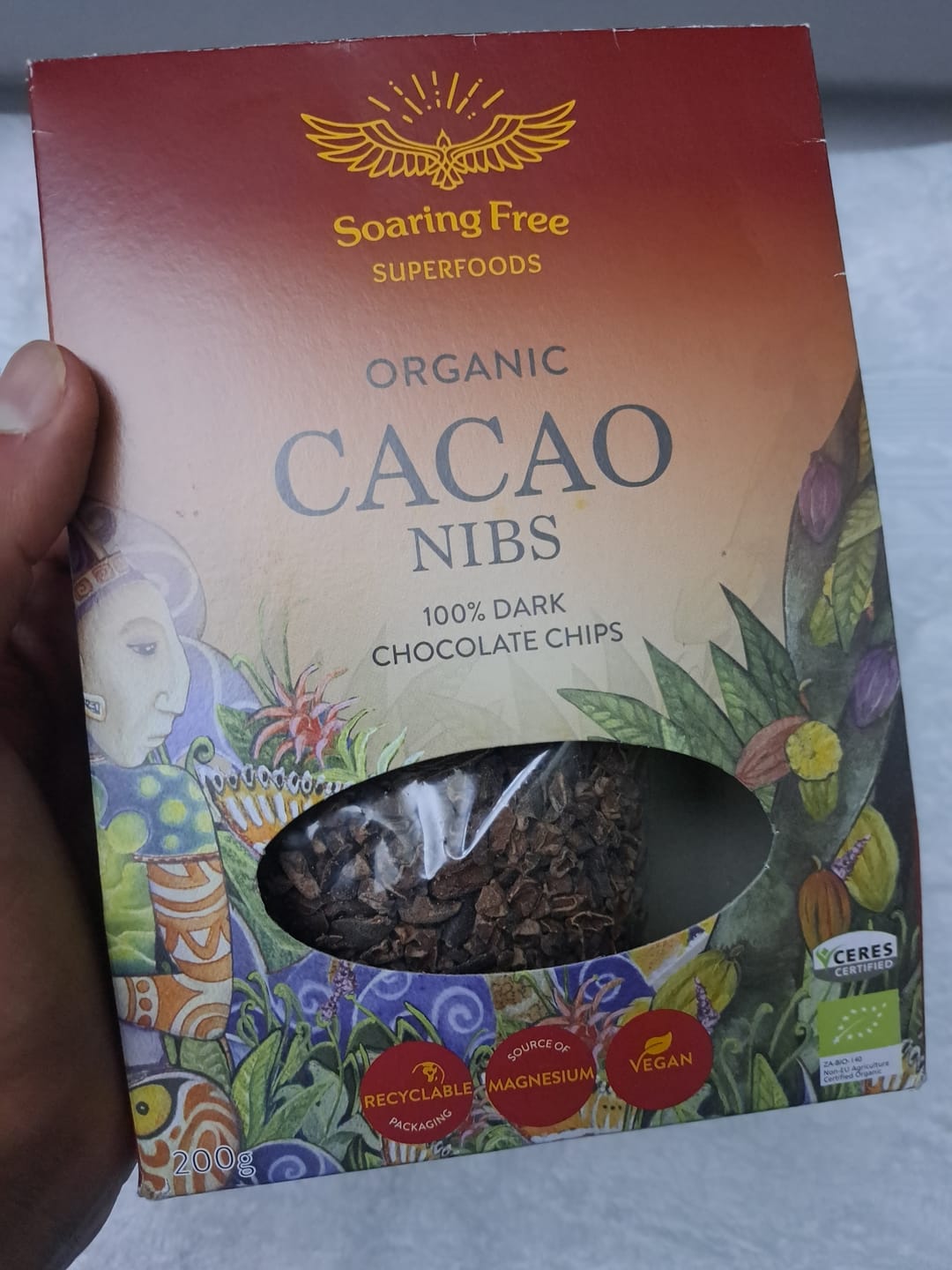 Customer photo review of Organic Cacao Nibs