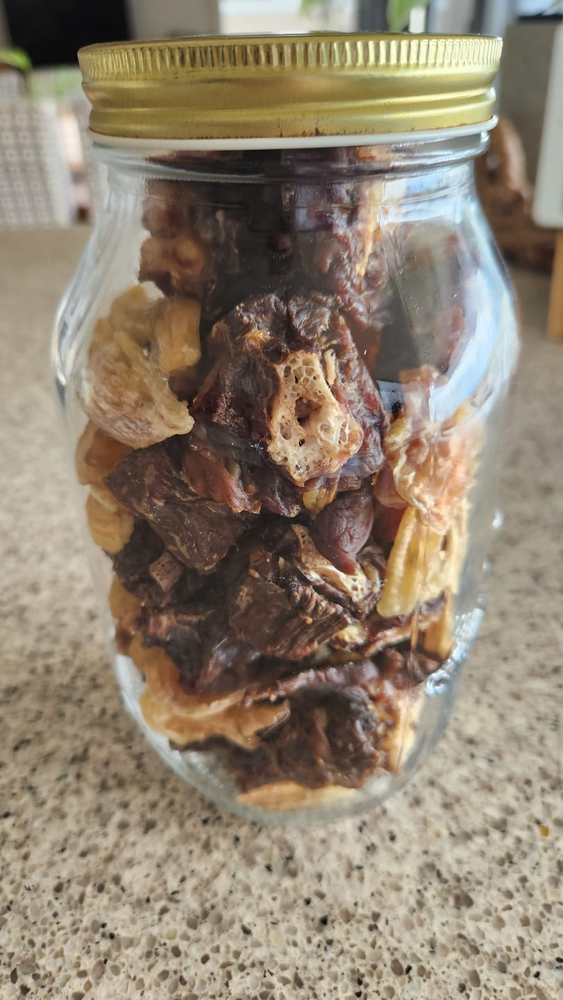 Customer photo review of Turkey Necks | Raw Meaty Bones for Dogs