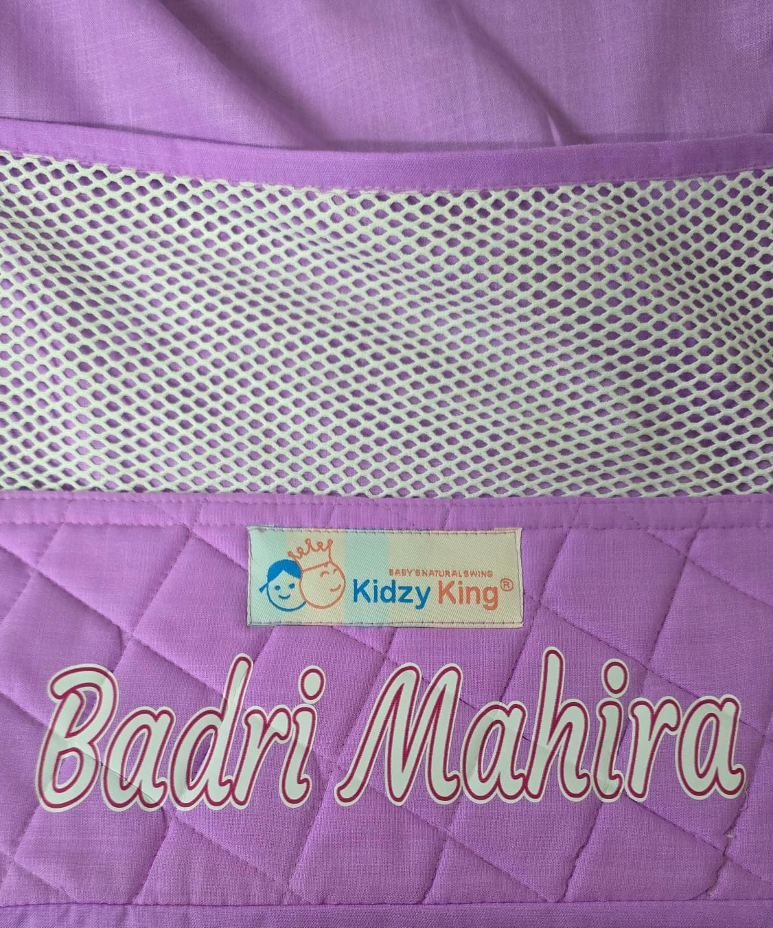 Customer photo review of Kidzy King Baby Hammock-Sky Blue with Stand, Spring Set and Mosquito Net | Premium Luxury Baby Cradle for 0-3 Year Baby | Best Gift for New Born