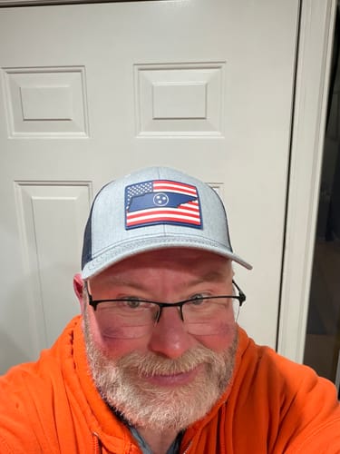 Customer photo review of Richardson 112 Tennessee Patriotic Trucker Hat
