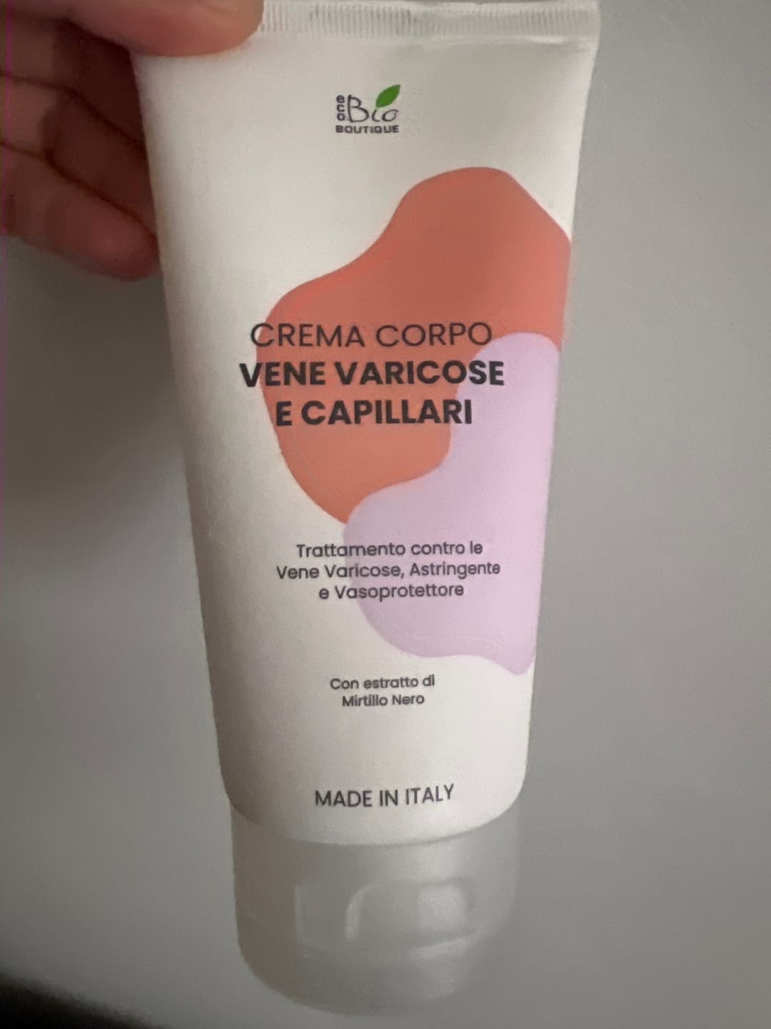 Customer photo review of Crema Vene Varicose e Capillari