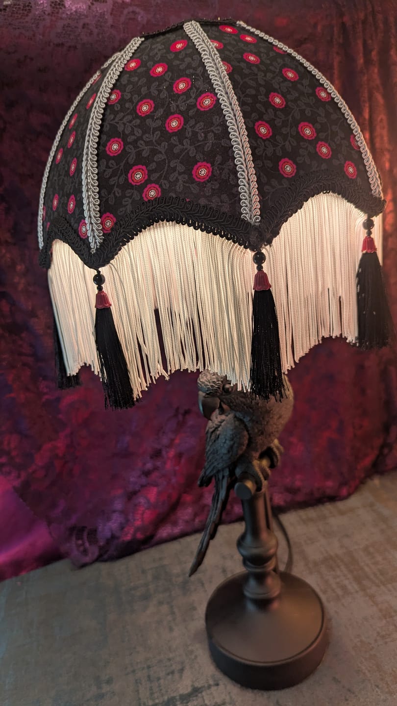 Customer photo review of Feather Gimp Braid 9mm x1m - 6300