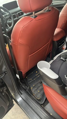 Customer photo review of Premium Custom-Fit Seat Covers
