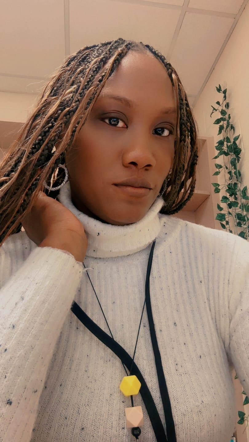 Customer photo review of #4/#27/#30 Mix Color Blend Body Wave Bulk Human Braiding Hair