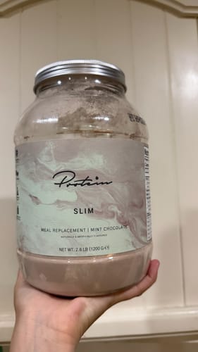 Customer photo review of Slim Meal Shake, 34 Days Supply