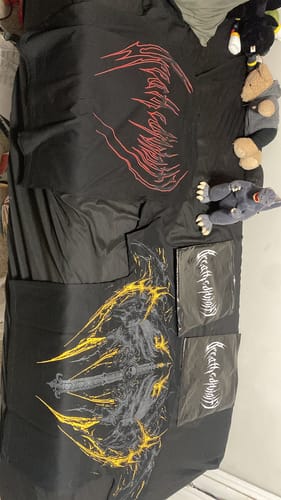 Customer photo review of Comfort Oversized Lightweight T-shirt [NIGHTMARE]
