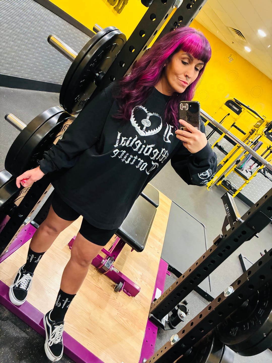 Customer photo review of I 🖤 Medieval Torture Long Sleeve
