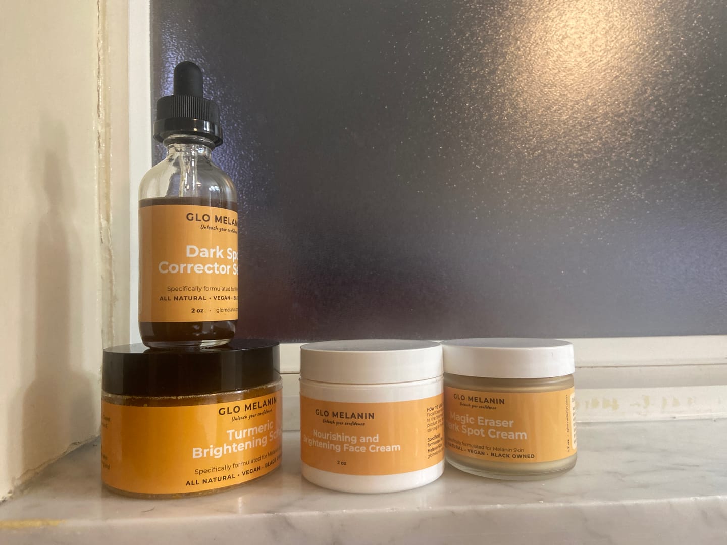 Customer photo review of Melanin Skin Bundle