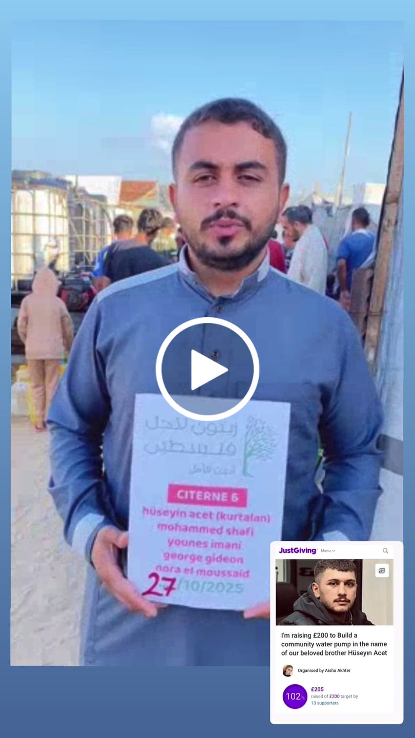 Customer video review of Water tank for Gaza