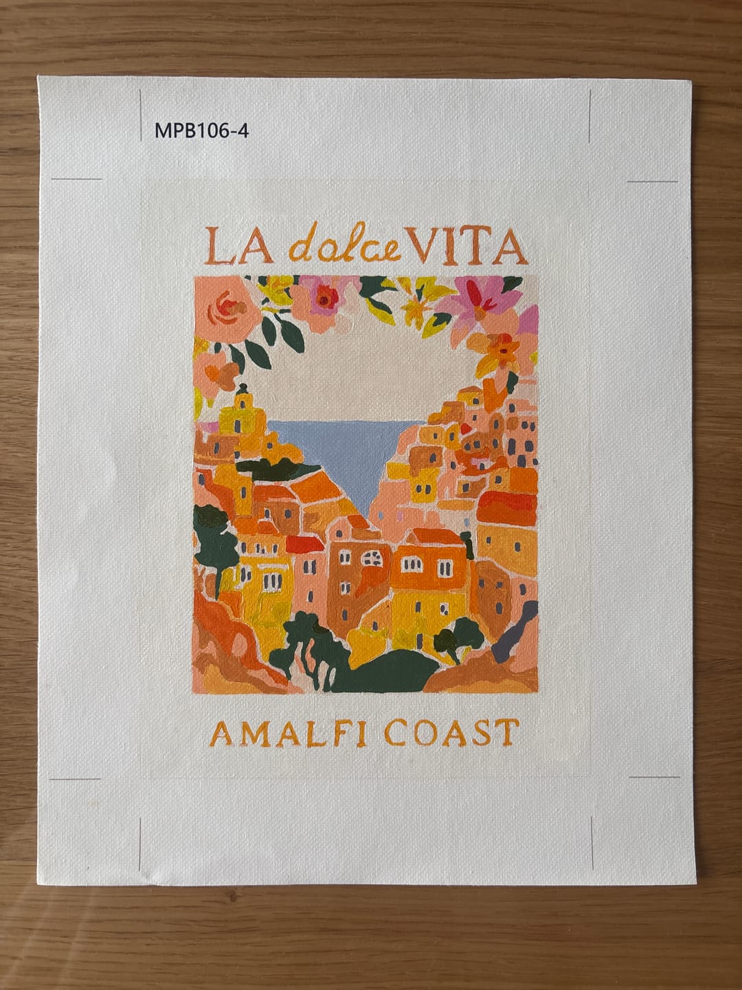 Customer photo review of 6 Mini Paintings | Italiaanse ''Dolce Vita'' set