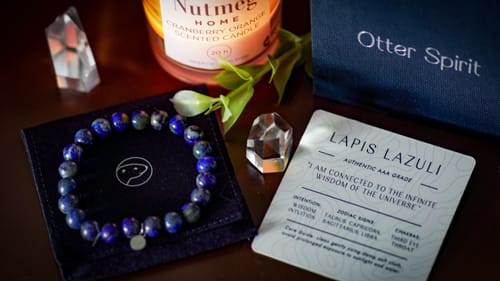 Customer photo review of Selenite Bracelet