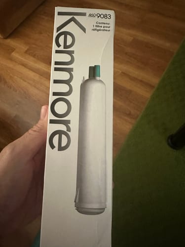 Customer photo review of Kenmore 9083 Replacement Refrigerator Water Filter