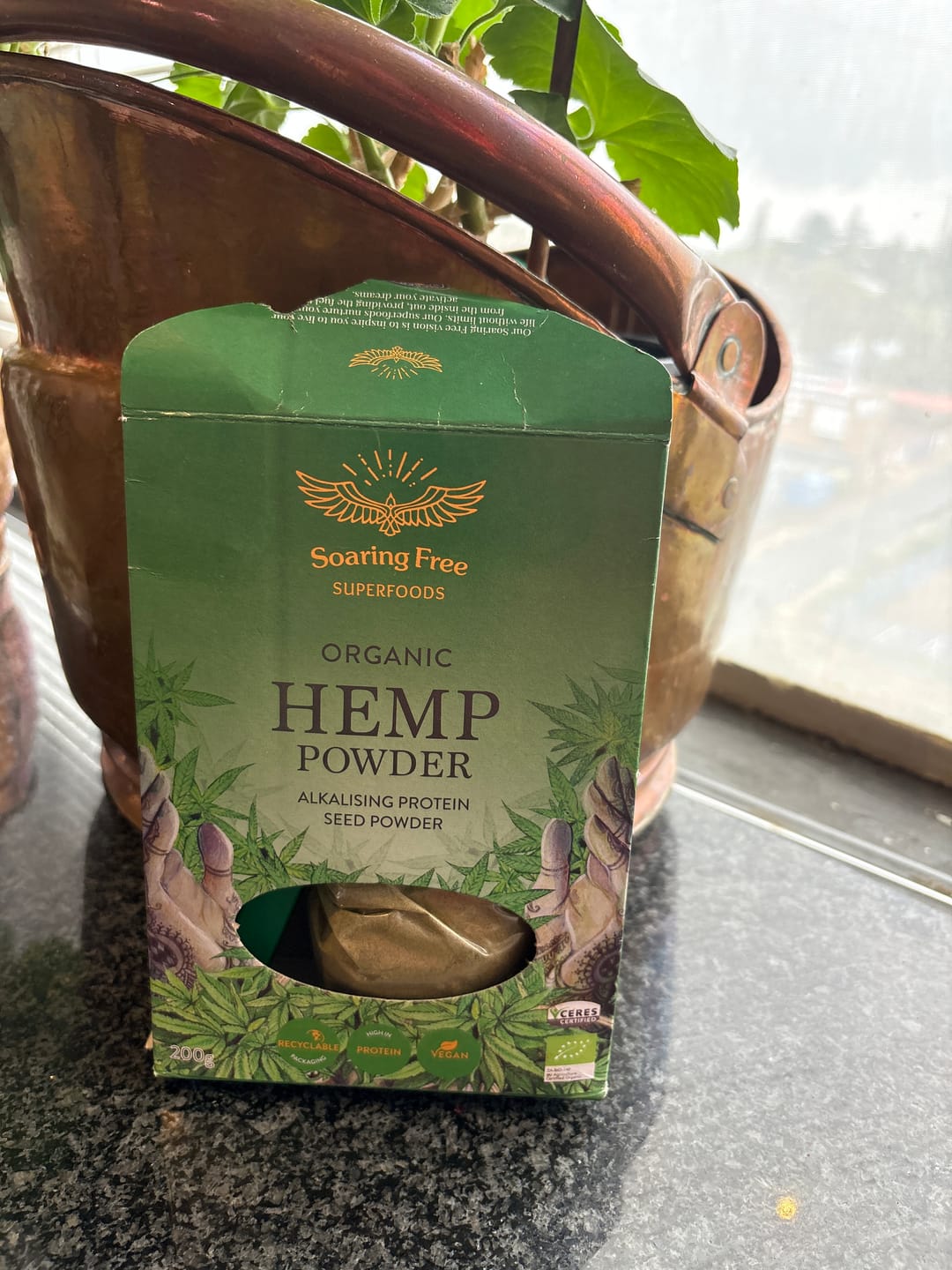 Customer photo review of Organic Hemp Protein Powder