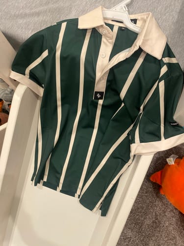 Customer photo review of Old Stripes - Green