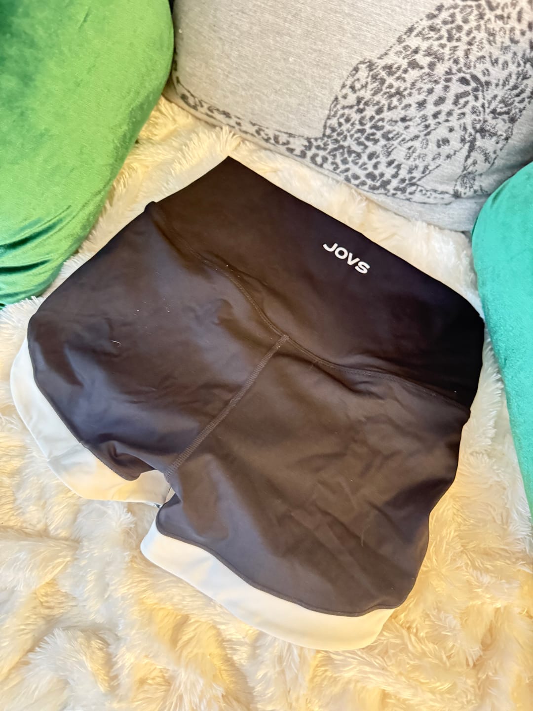 Customer photo review of JOVS EMS Toning Shorts