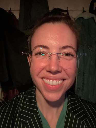 Customer photo review of Starr Eyeglasses