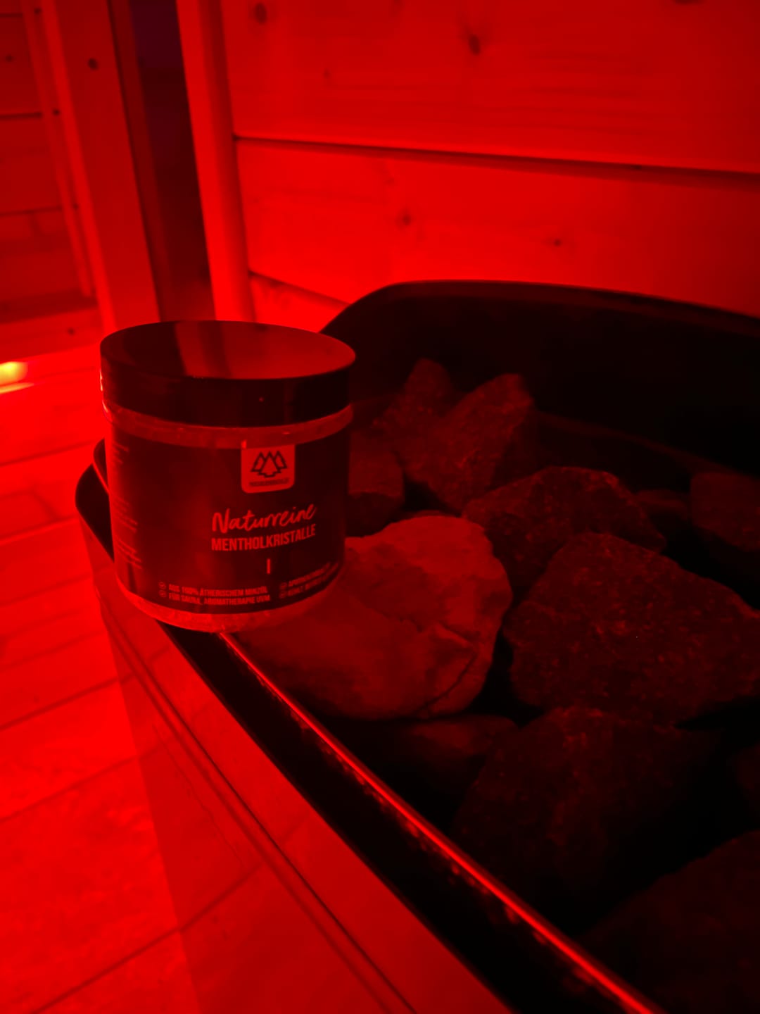 Customer photo review of Sauna Mentholkristalle