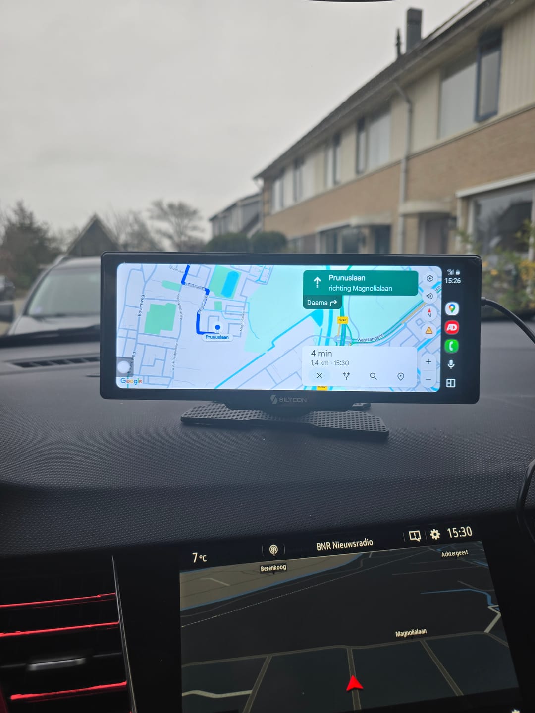 Customer photo review of Siltcon® 10.26” Carplay / Android Auto Scherm